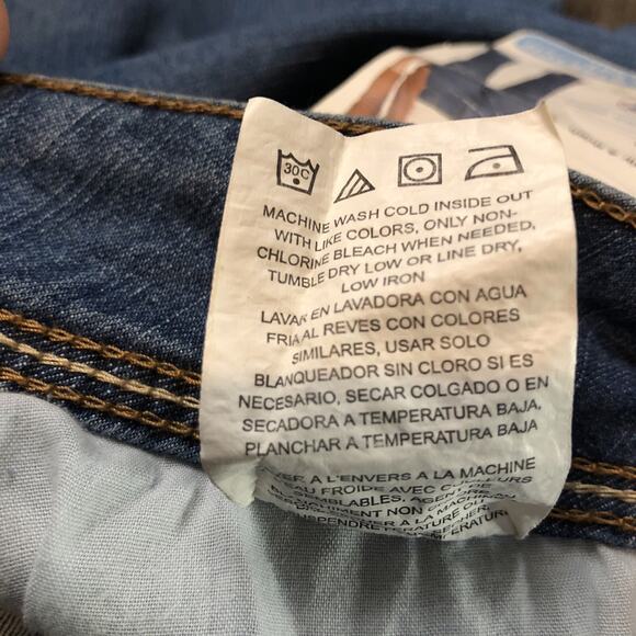 Riders Jeans Womens 16W Slender Stretch Boot Cut 38x31 Light Wash Denim by Lee - Picture 10 of 13